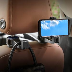 차량용 헤드레스트 거치대 뒷좌석 휴대폰홀더 가방 옷걸이가능 다용도 자동차용품 다양한 활용이 가능합니다