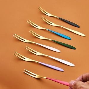 과일포크 세트 8개 고급형 티포크 케이크 포크 304스텐 가정용 선물용 집들이 선물