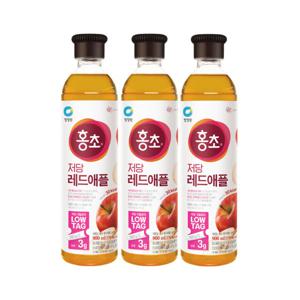 홍초 레드애플 저당 기능성 900ml x 3개
