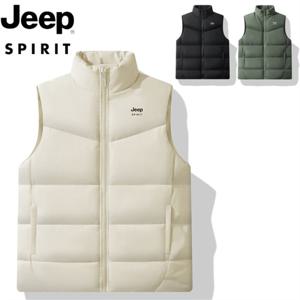 지프 JEEP SPIRIT 남녀공용 패딩조끼 아웃도어 패딩조끼 겨울 조끼 패딩 JP926