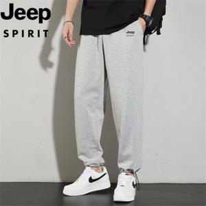 지프 JEEP SPIRIT 2024 남여공용 트레이닝팬츠 배기 캐주얼팬츠