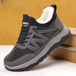 남자 기모 털안감 운동화 보온 방한화 겨울 워킹화