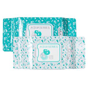 아쿠아시리즈 1일1팩 뽑아쓰는 60초 마스크팩 프레션 업 30매+30매 30매+30매 메가 할인 일본 히트 상품