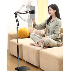 씨엠 침대 휴대폰 거치대 스탠드 누워서 핸드폰 자바라 태블릿 각도조절