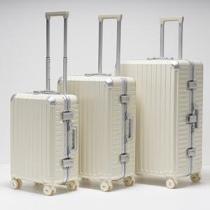 렉스 폴리카보네이트 알루미늄 프레임 기내용 여행용캐리어 55cm (20인치) 방수커버 네임택 증정