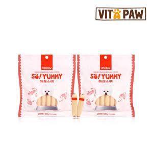 1+1 비타파우 쏘야미 미니봉 강아지 소시지 (14개입) 크릴오일 휴먼그레이드 영양 간식
