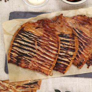 부드럽고 촉촉한 맥반석 오징어 통오징어 300g / 2개이상구매 - 튀김쥐포5장+햇고추장10gX2개