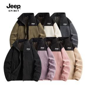 지프스피릿 JEEP SPIRIT 남녀공용 커플룩 후리스 양털 재킷