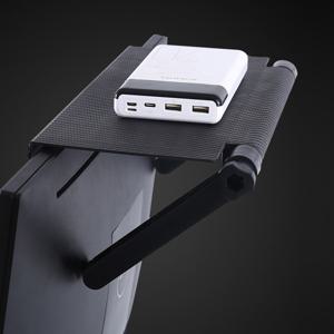 세이프티 TV 모니터 상부 상단 선반 거치대 셋톱박스 무타공선반