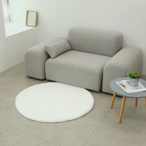 에코퍼 원형러그 워셔블 아이방 침실 거실 양털 양모 카페트