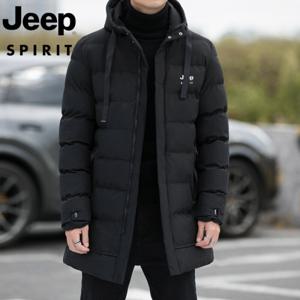 지프 JEEP SPIRIT 남녀공용 아웃도어 롱패딩 JP0107