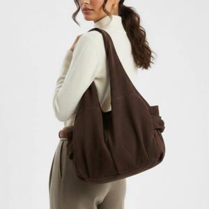 스웨이드 숄더백 보부상 여성 가방 가을 겨울 쇼퍼백 가벼운 세무 호보백 빅백 M1222968