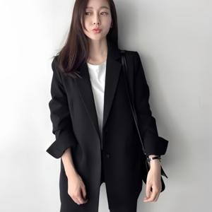 여성 면접복장 캐주얼 정장 상의