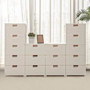 LINE 클래식 3단/5단 플라스틱 서랍장 국내제작 활용도 높은 서랍장