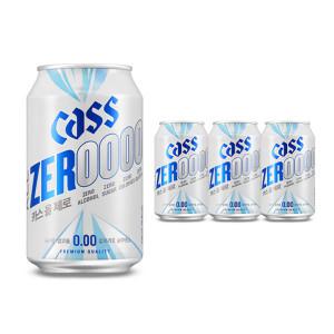 (체험팩)카스올제로(0.00) 330ml 4캔 무알콜 맥주맛 음료 한정수량