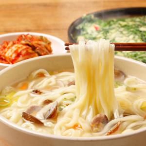 장안사 뜨락 전통 손칼국수 5인분 / 생면1kg(5개입)1봉+장국소스5봉 / 선착순 사은품 증정