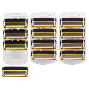 질레트 호환 면도날 5중날 프로쉴드 옐로우 3팩 (12입)