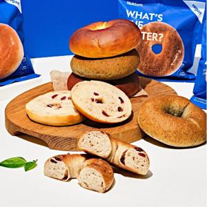 널담 베이글 NEW 저당 고단백 베이글 4+4 8개 7종(플레인/크랜베리/흑임자/바질/올리브/야채/에브리띵)