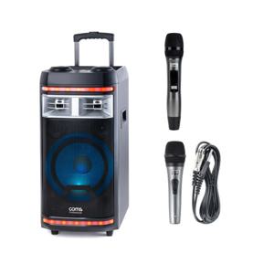 대형 블루투스스피커 버스킹 스피커마이크 세트 CR400PBS3 (본품+유선1+무선1)