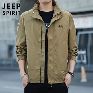 JEEP SPIRIT 남성 봄 자켓 비즈니스 캐주얼 점퍼