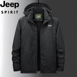 지프 JEEP SPIRIT 남자 바람막이 방수 코트 카고 재킷 캐주얼 방풍 패딩 점퍼