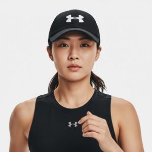 언더아머 모자 블리징 어드저스트블 볼캡 블랙