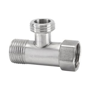 스텐 티밸브 T밸브 수도연결 비데밸브 앵글밸브 관붙이 어댑터 욕실 변기 샤워기 청소건 연결 부속