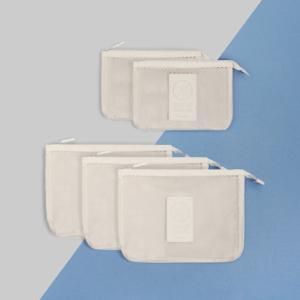 메쉬 파우치 5종 세트