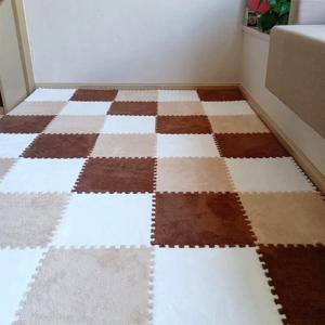 뽀글이 퍼즐매트 층간 소음 코튼 퍼즐 카펫 거실 놀이방 매트