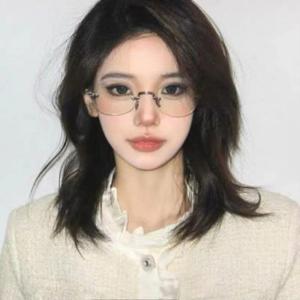 제이지스쿨 무테 실버 블루라이트 자외선 차단 안경