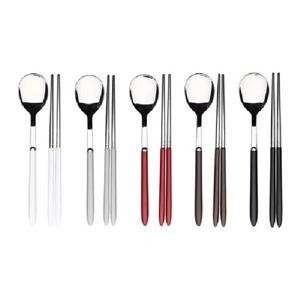 헥사곤 스텐 진공 수저세트 1벌 (색상선택)