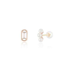 [GB] 원형바게트 & 진주 피어싱 세트 LPTN4002T