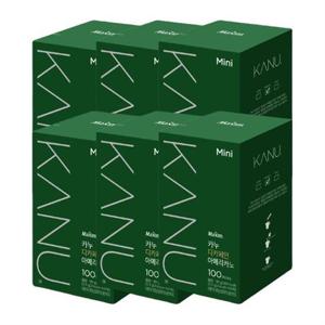 카누 디카페인 아메리카노 미니 100개입 6개