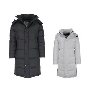 엣지애 남녀공용 후드탈착 덕다운 롱패딩 MCOIC7004W0