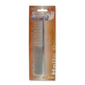 애견브러쉬 헬로도기 크롬 철빗