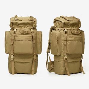 밀리터리 서바이벌 가방 베이지 등산 여행 배낭