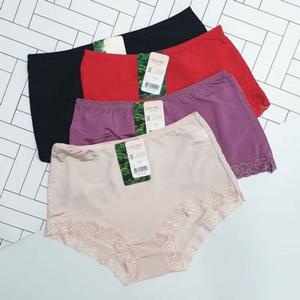 여성팬티 국산 여성 인견 레이스 빅사이즈 팬티 3XL까지