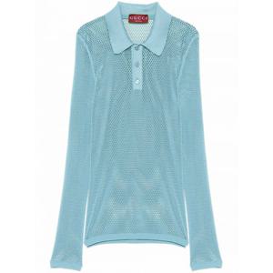 [GUCCI] 라프리마 남성 티셔츠 앤 폴로 821084 XKEPG4465 Azure /10