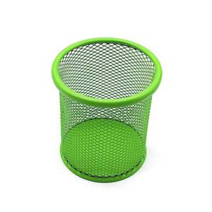 철망 연필꽂이 원형 초록 필기구정리 연필꽂이 연필꽂이 문구용품 다용도 꽂이 사무용품 필기구정리