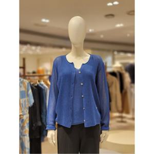 더레노마 스카시 니트 민소매 가디건 세트 (R1G25KCD990)