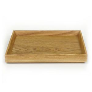 나무 컵받침 미니 쟁반 트레이 18.5x14.5cm 2호 원목