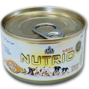 애견통조림 강아지용 통조림캔 NUTRIO 게살N닭고기 100g 24개 강아지캔 애견캔