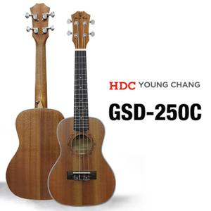 영창 우쿨렐레 GSD-250C 콘서트형 우쿠렐레 샤펠리목재 아퀼라현