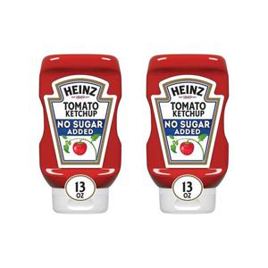 Heinz하인즈 토마토 케찹 무설탕 369g 2팩 Tomato Ketchup No Sugar Added