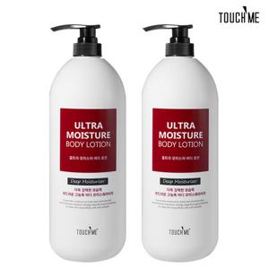 터치미 초대용량 고보습 바디로션 1500ml 2개 울트라 바디 크림