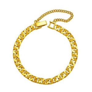 [한국금다이아몬드] 여자 남자 순금 팔찌 샌딩 면체인 24K 18.75g 18K장식