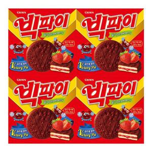 [크라운제과]크라운 빅파이 324g 4개