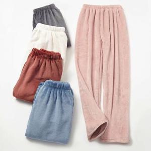 커플 수면바지 파자마 극세사 바지 겨울 잠옷 홈웨어