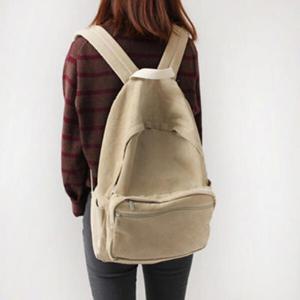 아트박스/버빌리안 골덴 백팩 - 베이지