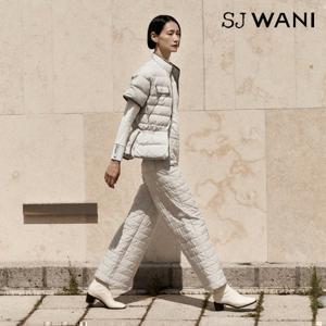 SJ와니 25FW 퀼티드 와이드 팬츠 1종(골프)